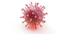 Solitary Intrusion: 3D Virus Captured in Isolation